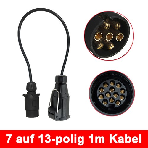 Adapterkabel anhänger polig - adapterkabel, 7-polig
