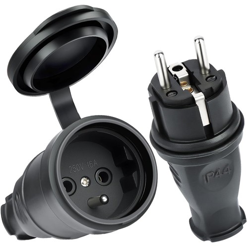 2stk eurostecker 250v 16a - eurostecker,,